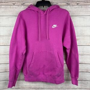 Nike Pink Pullover Hoodie